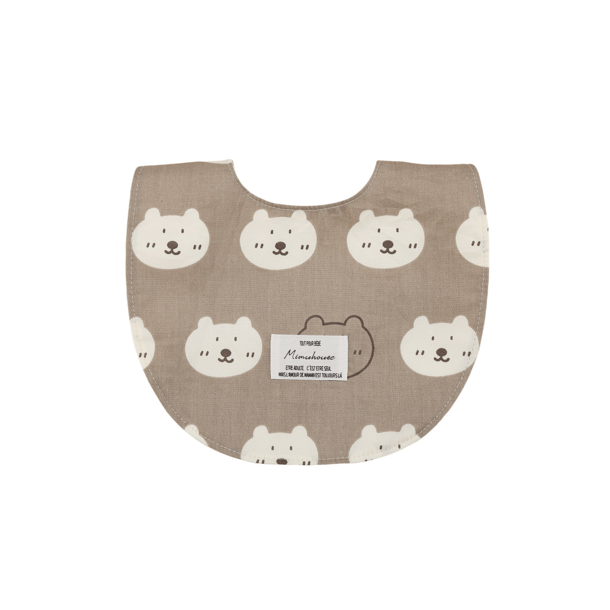 Babero Impermeable para Bebé de 100% Algodón y TPU Impermeable para Bebés image 28