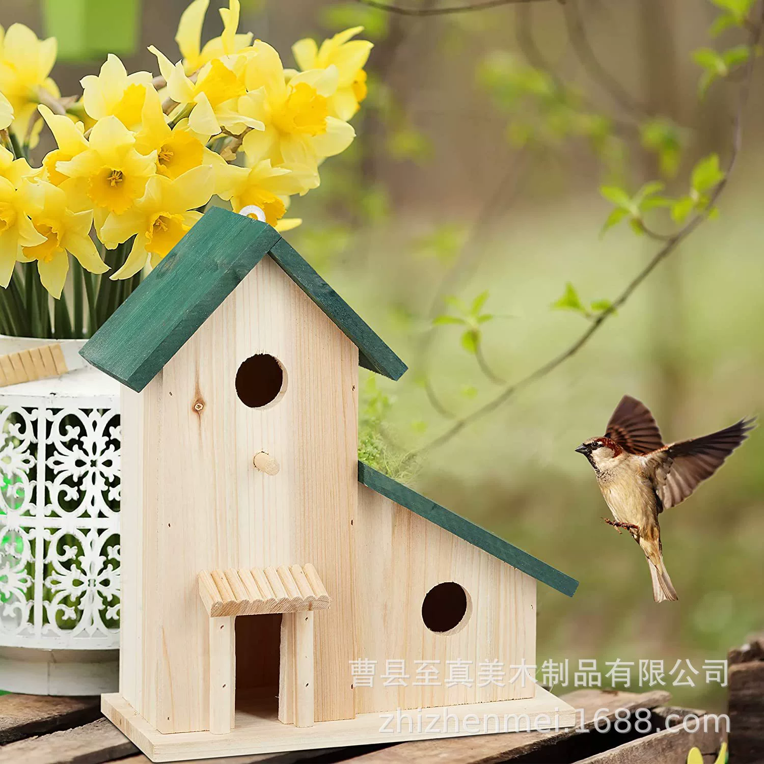 Птичий домик на открытом воздухе Птичье гнездо через гнездо птичья клетка для разведения Птичье гнездо попугай теплое гнездо для разведения деревянное Птичье гнездо