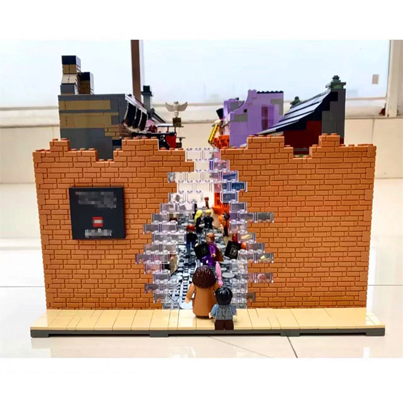 Small Particle Building Block Wall Brick Castle Brick Wall Building Block Toy Building Station Compatible Building Block Base Plate 0.1kg Bag