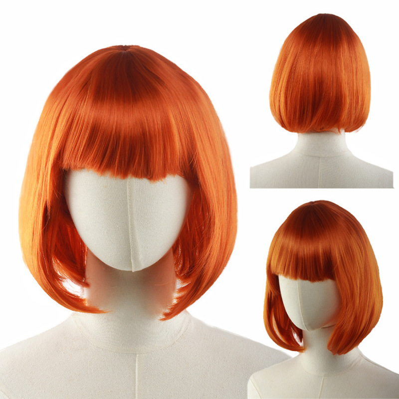 The Fifth Element movie female protagonist Lulu cosplay wig, Lulu cosplay for role-playing, Halloween 2026 new The Fifth Element movie female protagonist Lulu cosplay wig, Lulu cosplay for role-playing, Halloween 2026 new