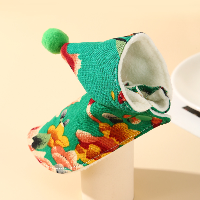 동북 큰 꽃 녹색