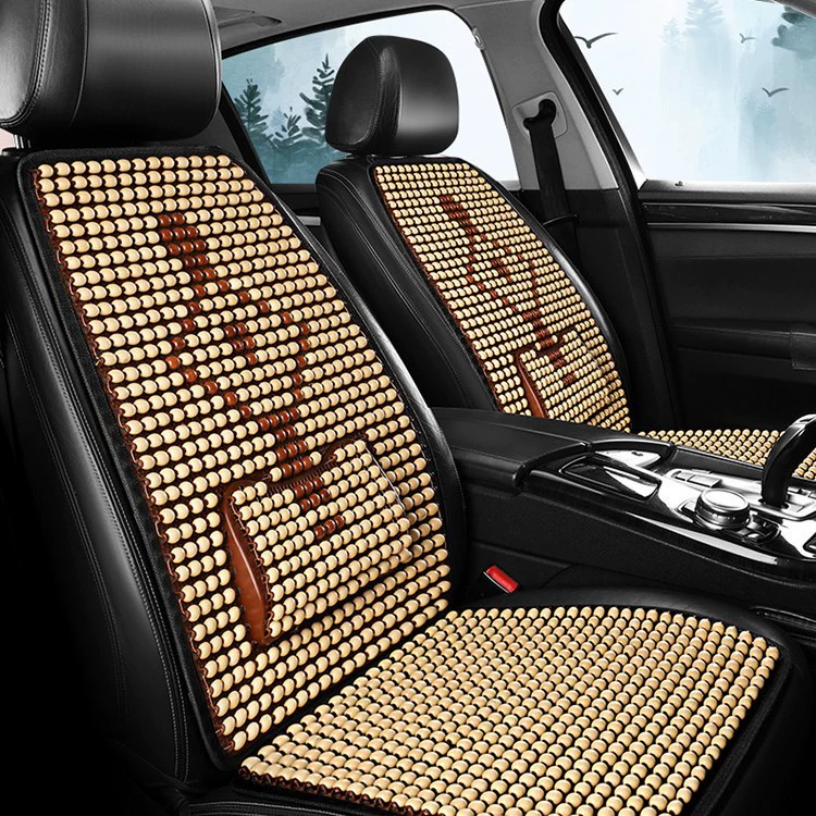 Новая летняя специальная цельная подушка для одного сиденья с деревянными бусинами, летняя дышащая вентиляционная охлаждающая подушка с деревянными бусинами, прямая продажа с фабрики