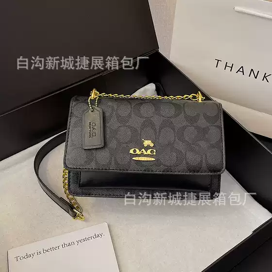 Trendy Accordion-Style Mini Square Bag 2024 New Cross-Border Print Flap Crossbody Underarm Bag