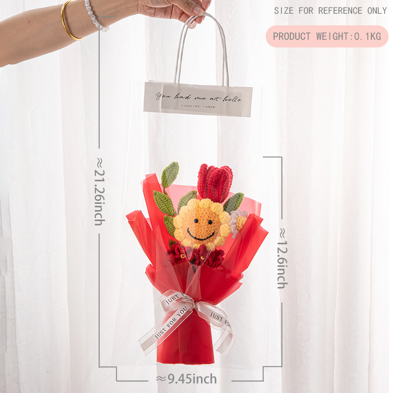 웃는 해바라기 + 릴리 레드