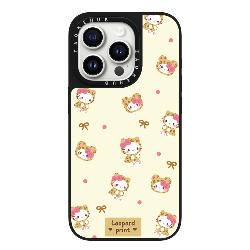 Сэнрио, яблоко, iPhone 15, чехол для телефона, iphone, 16promax, зеркальный эффект