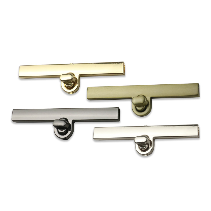 Accesorios de hardware de equipaje de aleación de zinc de fundición de giro de bloqueo giro recto de bloqueo largo diámetro exterior 96mm
