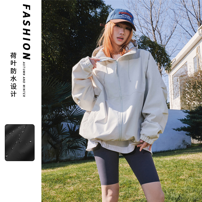 Hot selling items Hooded Pizex men and women Same item Chaopai Easy Jacket spring and autumn Thin section Windbreak waterproof ventilation