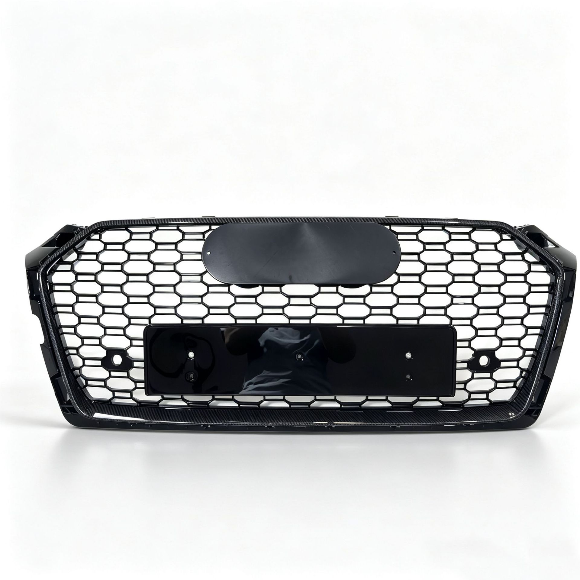 Suitable for 2018-2019 Audi A5/S5 B9 carbon fiber pattern RS5 honeycomb grille