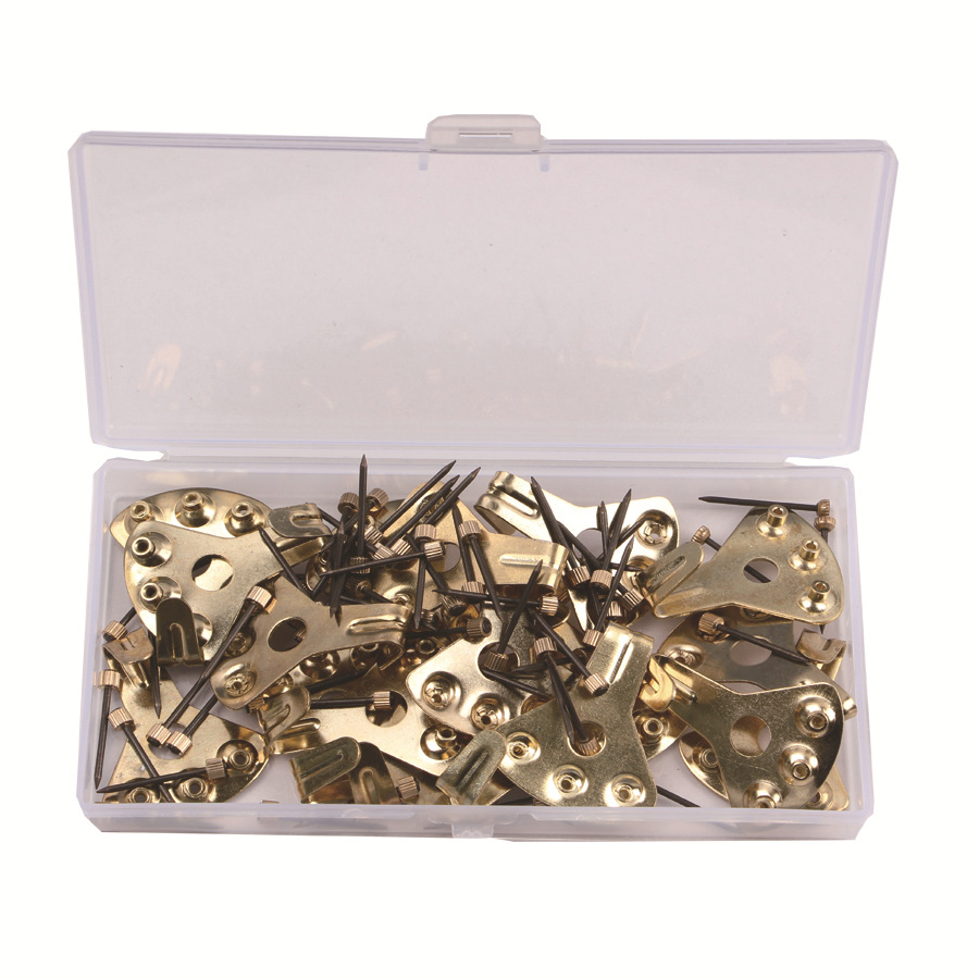 Marco DE FOTOS accesorios traje creativo gancho de uñas pesado alemán marco de fotos clavo negro clavo cabeza de cobre accesorios de uñas gancho de supermercado