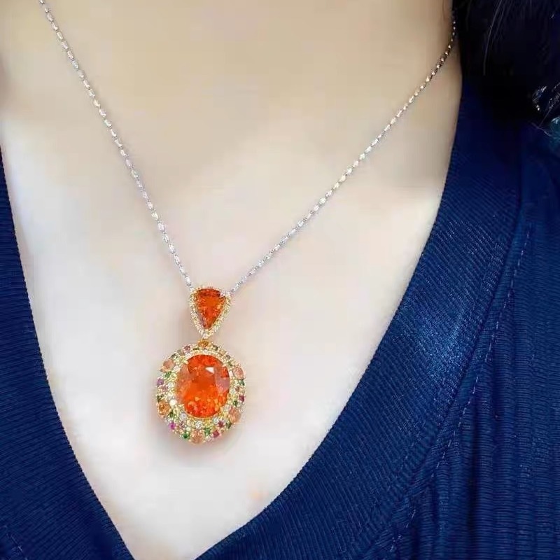 Vimi jardín papalaka colgante collar de la vendimia lujo completo diamante finda color anillo colorido tesoro traje pendientes para las mujeres