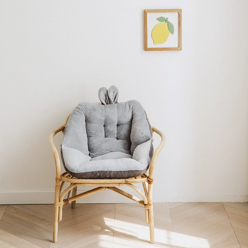 Cute pillow for ears, winter seat, increased thickness