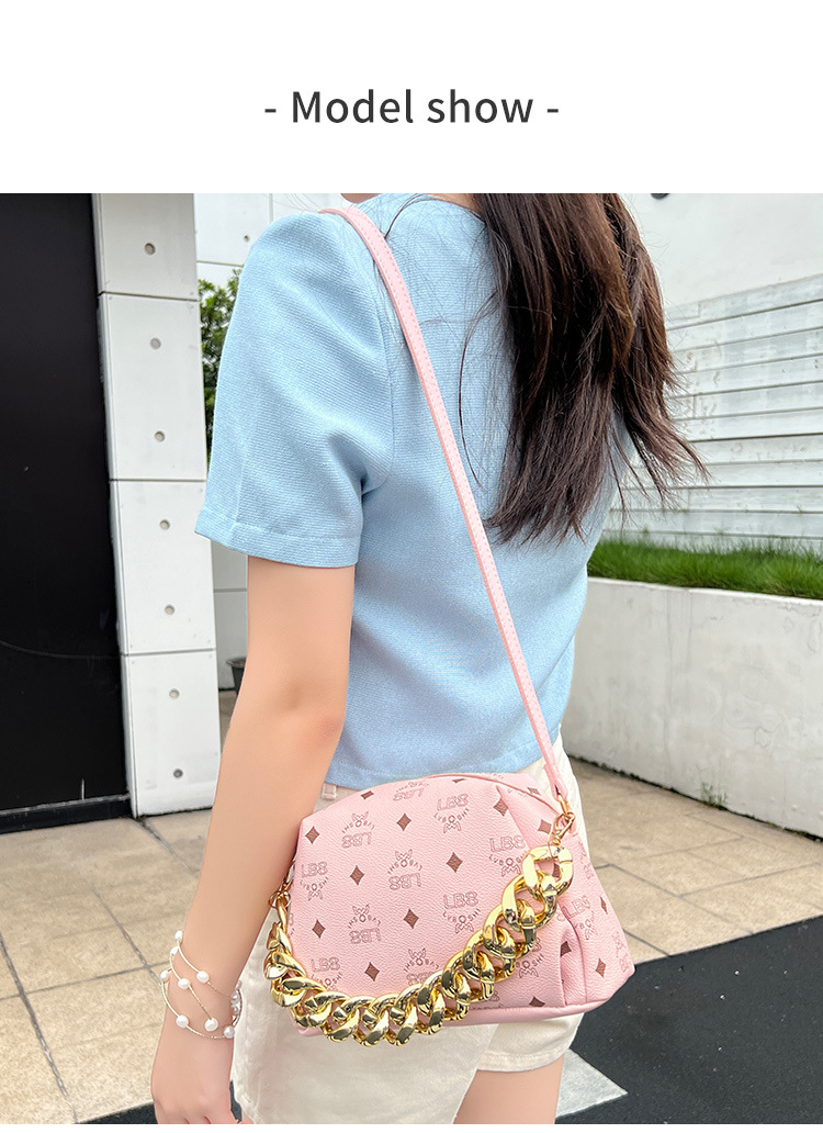 Xiaoxiangfeng handbag 2023 new mobile phone bag crossbody bag women's large capacity cosmetic bag printed shoulder bag_voghion.com