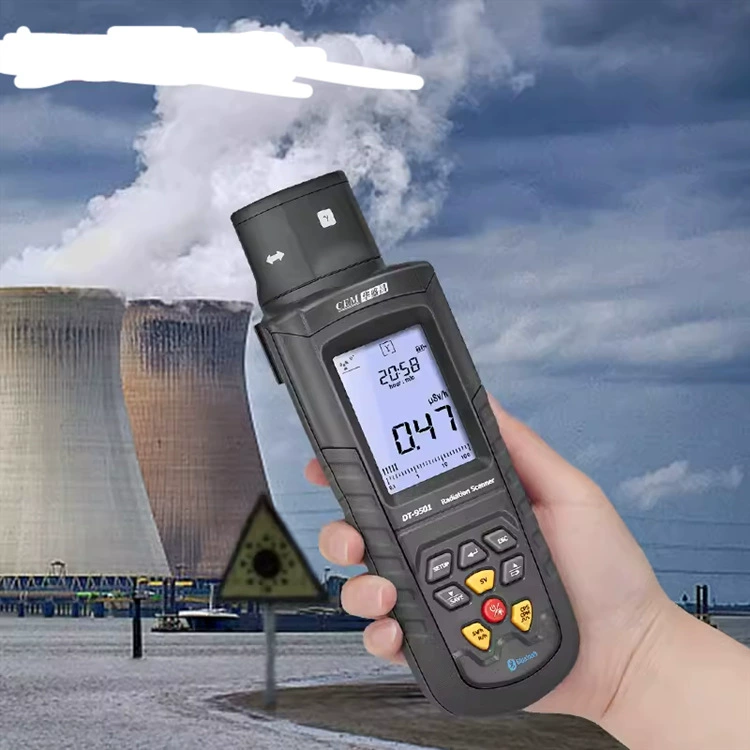 Детектор ядерной радиации CEM Huashengchang DT-9501 обнаружение радиоактивных материалов α, β, γ и рентгеновских лучей