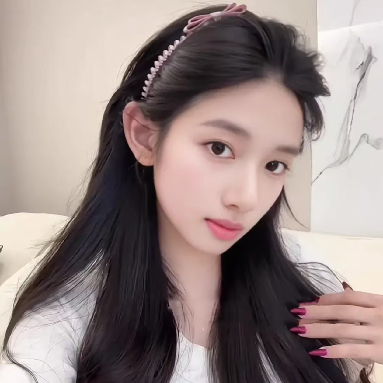 분홍색