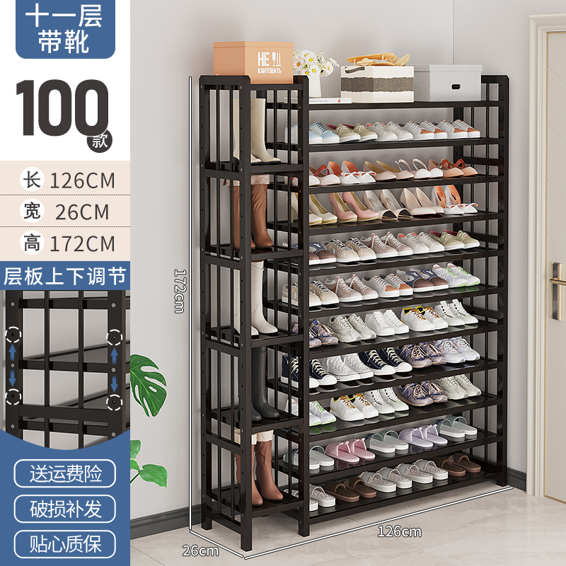 靴キャビネット、玄関靴ラック、シンプルな収納ラック、多層超大容量寮賃貸住宅インターネットセレブ靴ラック