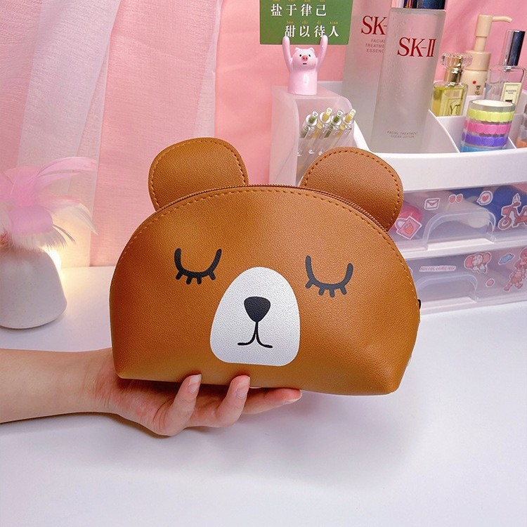 Japón encantador dibujos animados tablero de ajedrez bolsas de lápiz de gran capacidad bolsas de lápiz bolsas de almacenamiento de lienzo estudiantes bolsas de papelería