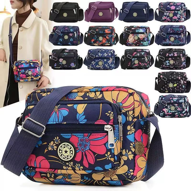 Women's Bags, Floral Fabric Mom Bags, Street Vendor Bags, Factory Direct Sales, Gift Printing, Single Shoulder Crossbody Bags, Mobile Phone Coin Purses Women's Bags, Floral Fabric Mom Bags, Street Vendor Bags, Factory Direct Sales, Gift Printing, Single Shoulder Crossbody Bags, Mobile Phone Coin Purses