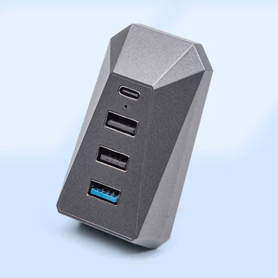 Applicable to Tesla Huanxin Model 3/Y glove box expansion dock central control extender HUB conversion head data (Mobil şarj cihazları) - sku1-old-3-and-y-common