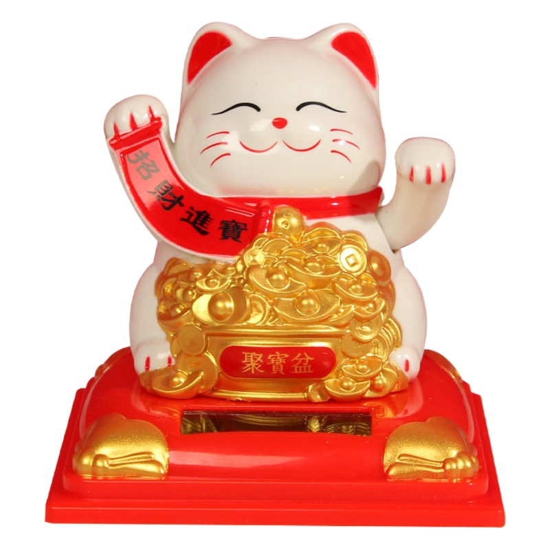 Hong Kong amor creativo columpio agitando gato accesorios del coche de Oficina En Casa salón tienda apertura decoración regalo