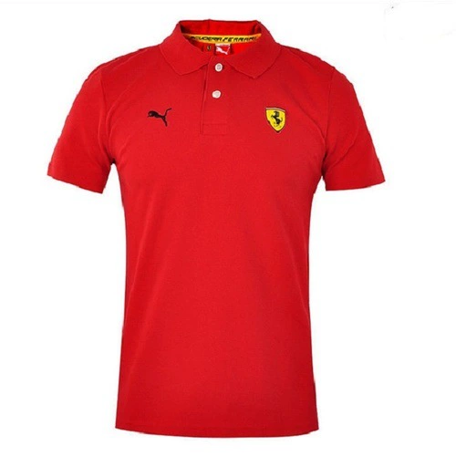 Ferrari, гоночная машина, polo, спортивная футболка с коротким рукавом, коллекция 2023