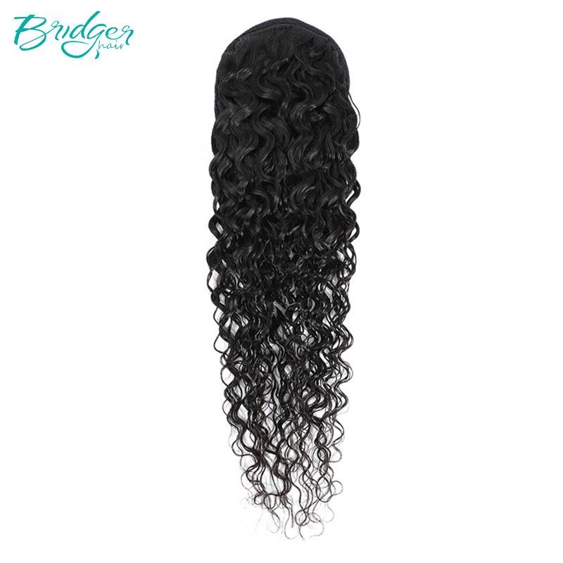 wig drawstring ponytail Drawstring Ponytail real hair straight ponytail_voghion.com