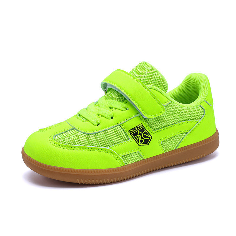 Children's badminton shoes, professional competition training sports shoes, breathable Velcro tennis shoes for boys and girls