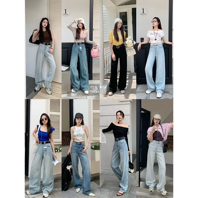 Бренды среднего и высокого класса со скидкой женская одежда из 13 строк джинсов хвост