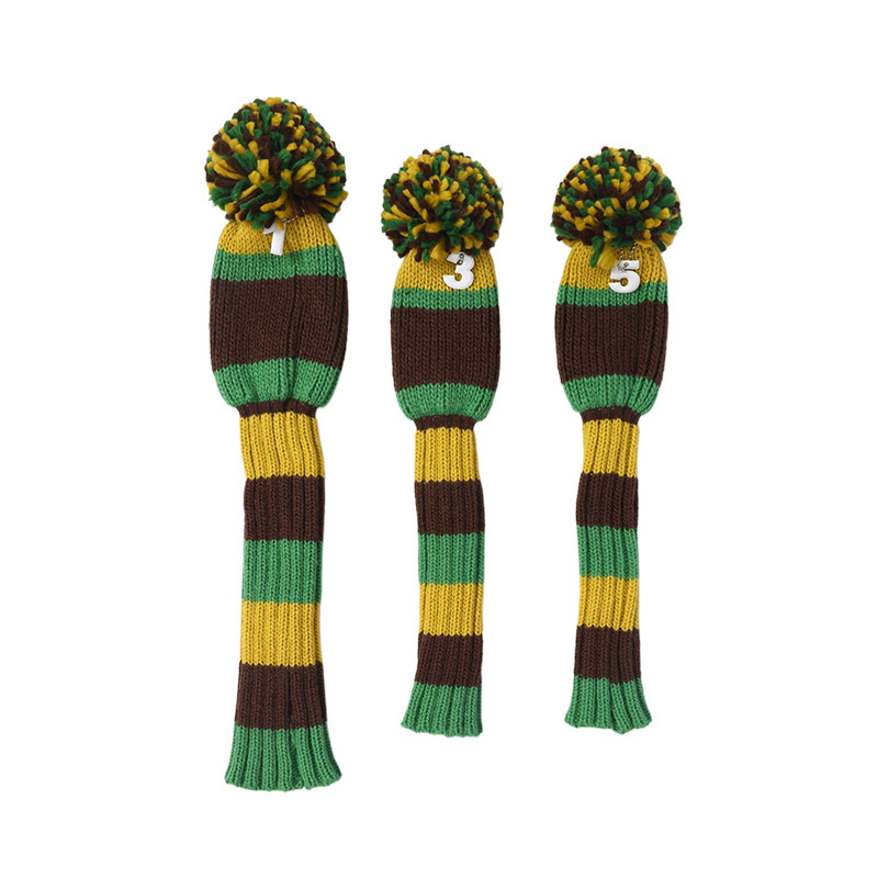 El Club de Golf vendedor caliente transfronterizo fijó las mercancías de la Fábrica de la fuente del juego de tres piezas del Club de punto de golf del club de madera se puede entregar en nombre