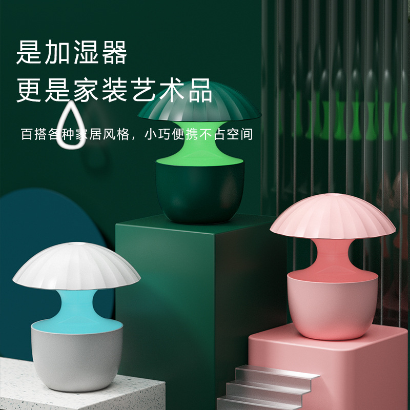2024 new nano humidifier desktop dormitory USB colorful mini humidifier mute mini air water