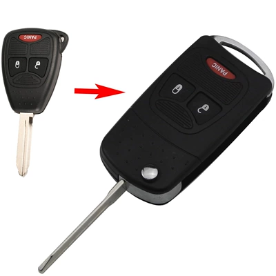 Suitable for Dodge Jeep Car Keys - 2-1-key-folding