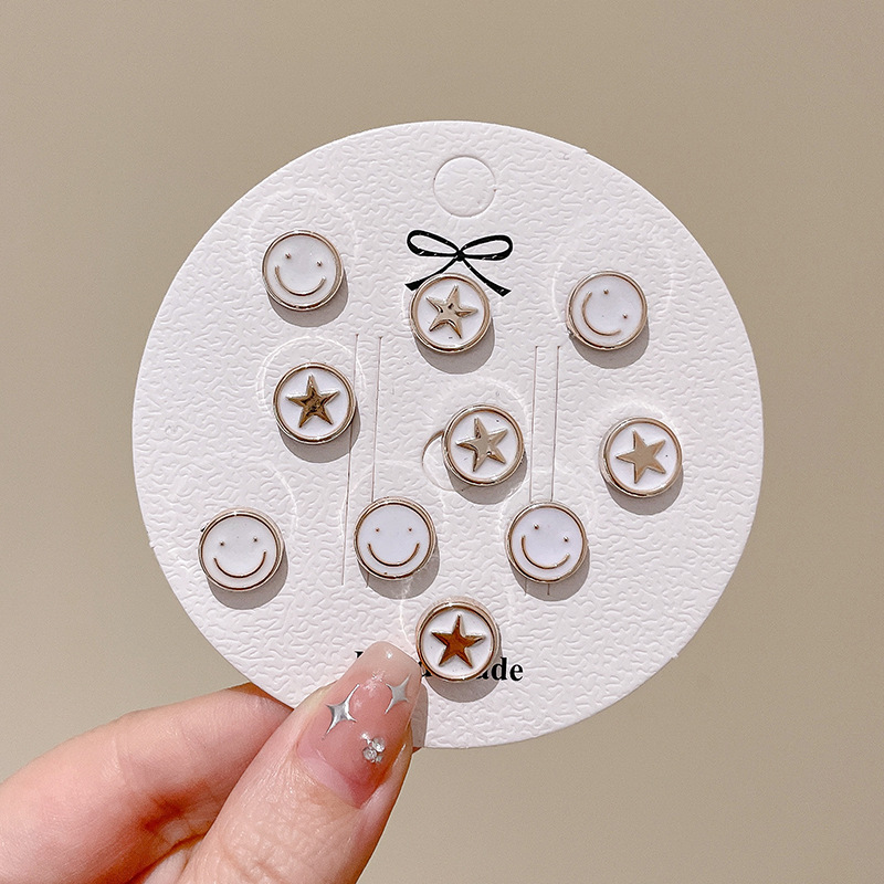 Anti-diversión de luz artefacto pectoral collar sin costura broche botón camisa de mujer ropa fija botón de pin botón