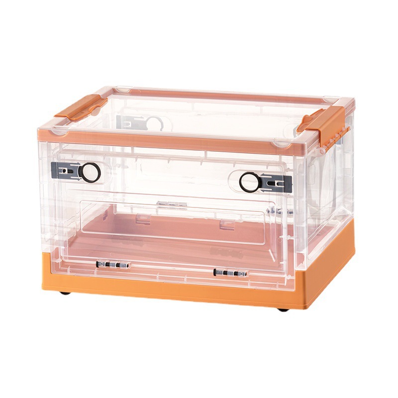 Plastic storage box for auto