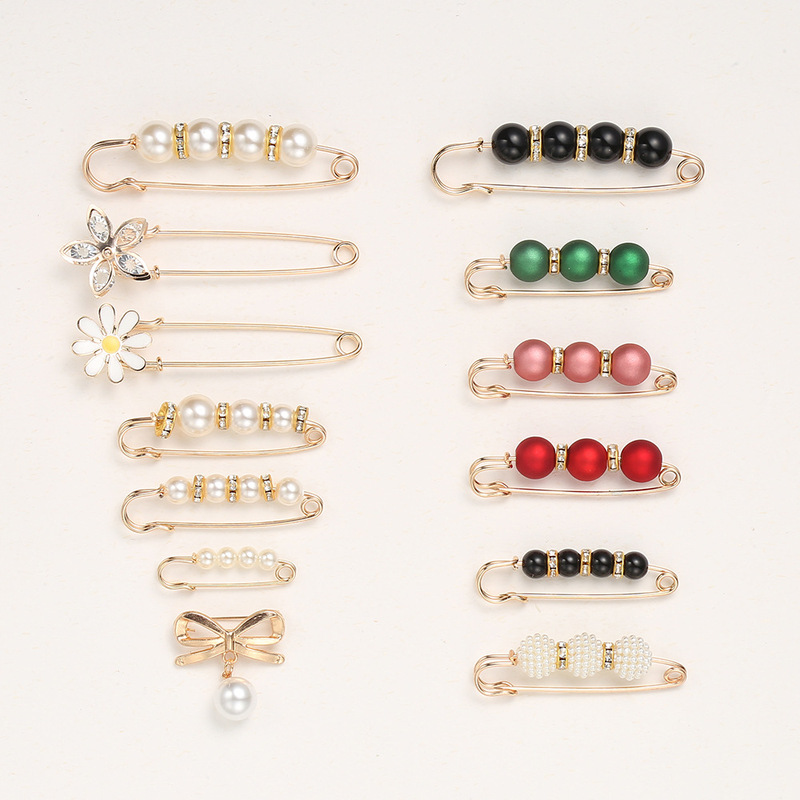 Cross-Border Brooch Waist Buckle Pants Waist Reduction Clothing Sleeve Leg Fixing Anti-Exposure Buckle Waist Pin Cross-Border Brooch Waist Buckle Pants Waist Reduction Clothing Sleeve Leg Fixing Anti-Exposure Buckle Waist Pin