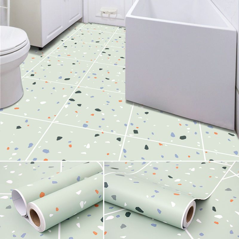 Pegatinas autoadhesivas para suelos de baño, azulejos de inodoro, pegatinas para suelos de cocina, engrosadas, venta al por mayor de fábrica.