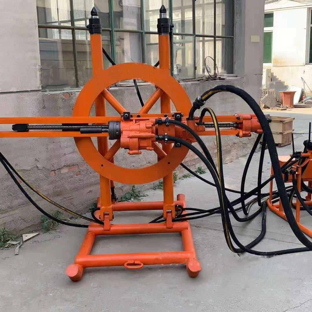 厂家供应新型YGZ90导轨式独立回转凿岩机 现货气液联动导轨式钻机