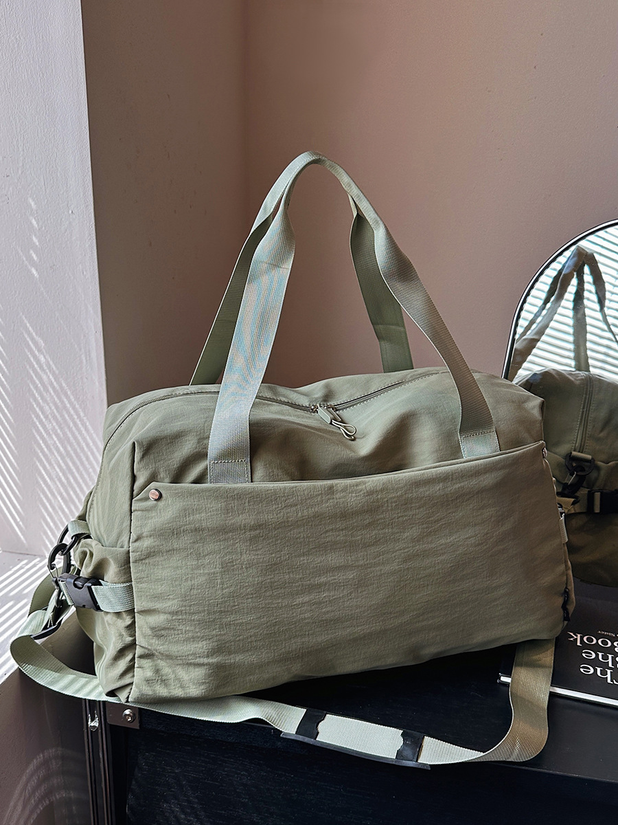 Cross-border large-capacity travel bag, tote bag, can be hung on luggage, suitable for short trips, business travel, and as a gym bag