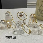 透明猫毛收纳盒扭蛋猫咪毛发存放胶囊纪念收藏包钥匙扣包挂饰蛋形