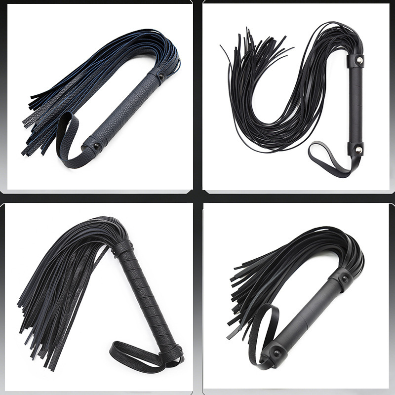 Sexy Sm Training Torture Tool Black Small Leather Whip Sex Flirting Whipping Whip Loose Whip Sp Props Dropshipping