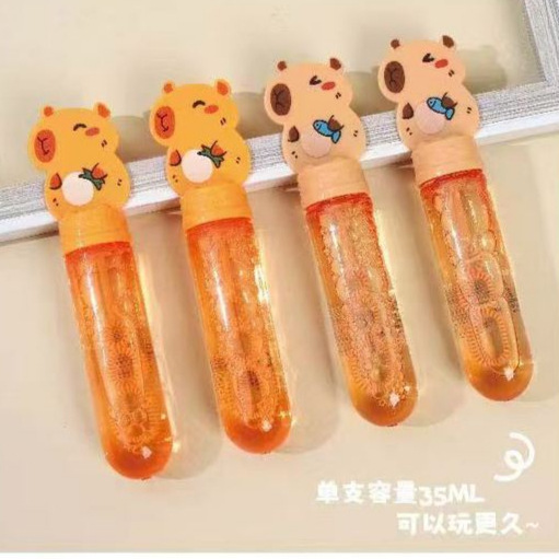 Capibara burbuja de agua para niños soplar juguetes burbuja de agua al por mayor tienda de jardín de infantes tienda de regalo