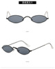 Metal retro marine sunglasses, glasses solar-powered, Korean style, European style