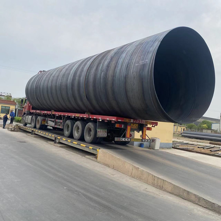 国标螺旋管现货批发打桩用超长加强筋埋弧焊管大口径螺旋钢管