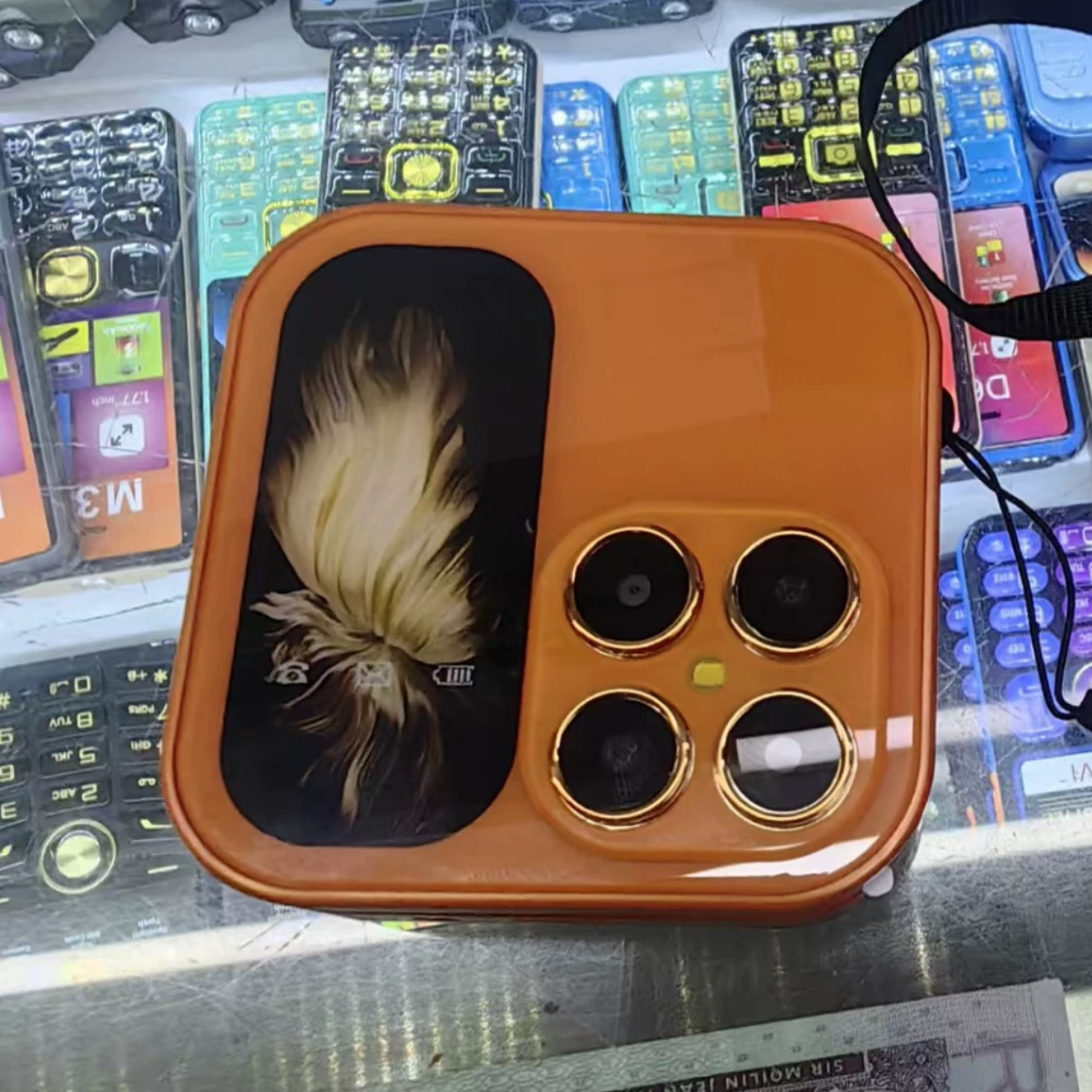Складывающийся телефон i17Pro F660, многоязычный «раскладной» корпус, компактные цветовые варианты