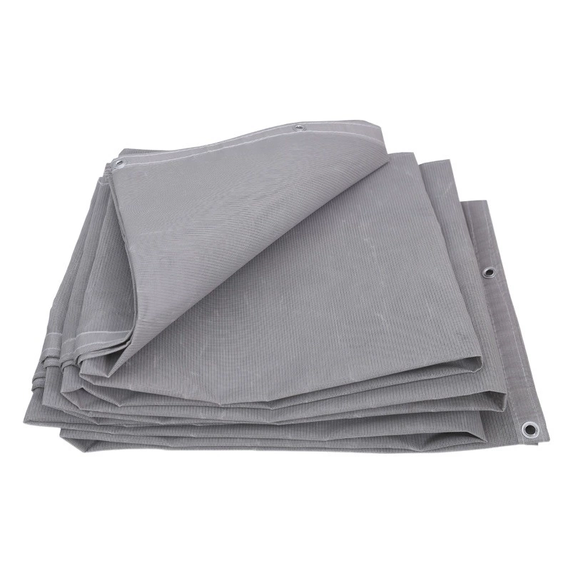 Пряжка для строительной площадки специальная противовоспалительная сетка серебристо-серый ПВХ огнестойкая безопасная плотная сетка рама для лазанья защитная сетка