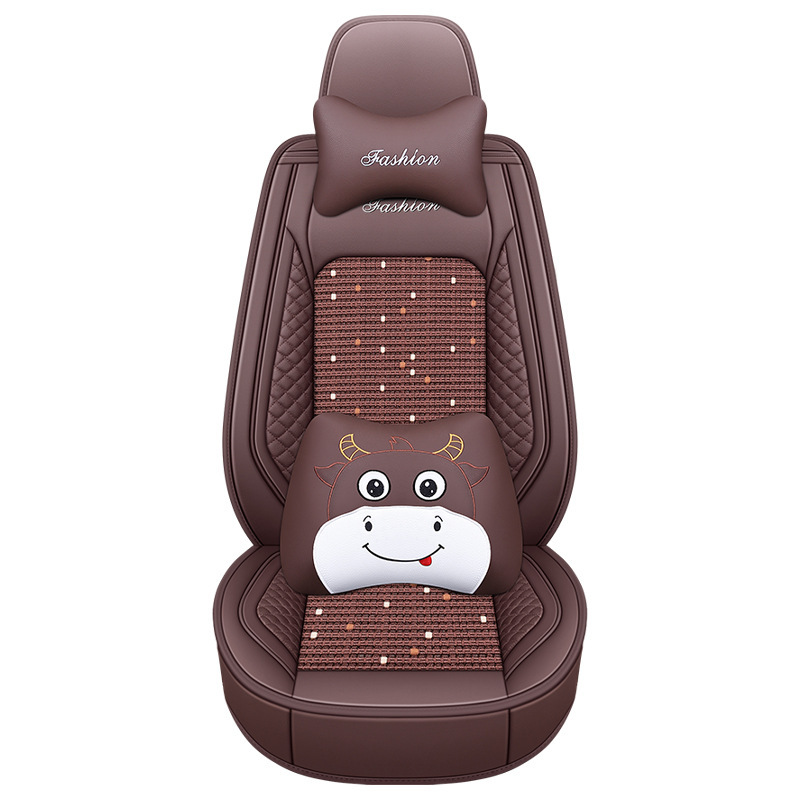 seat cover — Lingxing Modelə uyğun (Original) oturacaq örtükləri - bls-noble-coffee-cartoon-edition-single-seat-11