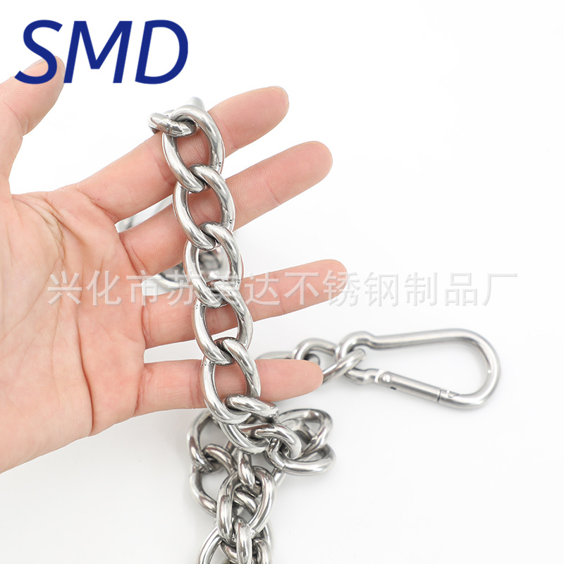 Transfronterizo de acero inoxidable 304 360 ° giratorio columpio al aire libre hamaca silla colgante gancho fijo con cojinete de carga de la cadena