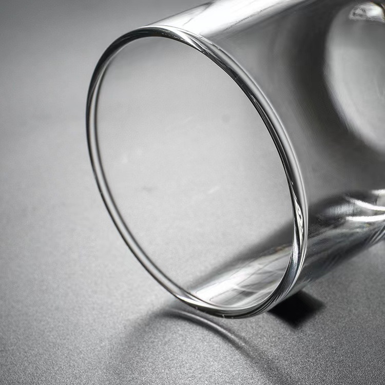 Tazas de cristal de hotel de vidrio enjuague bucal creativo simple taza de agua de vidrio resistente al calor taza de té taza de jugo