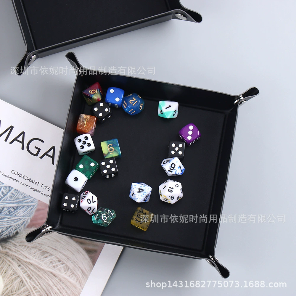 Foldable storage system, table dice, (Physicals)