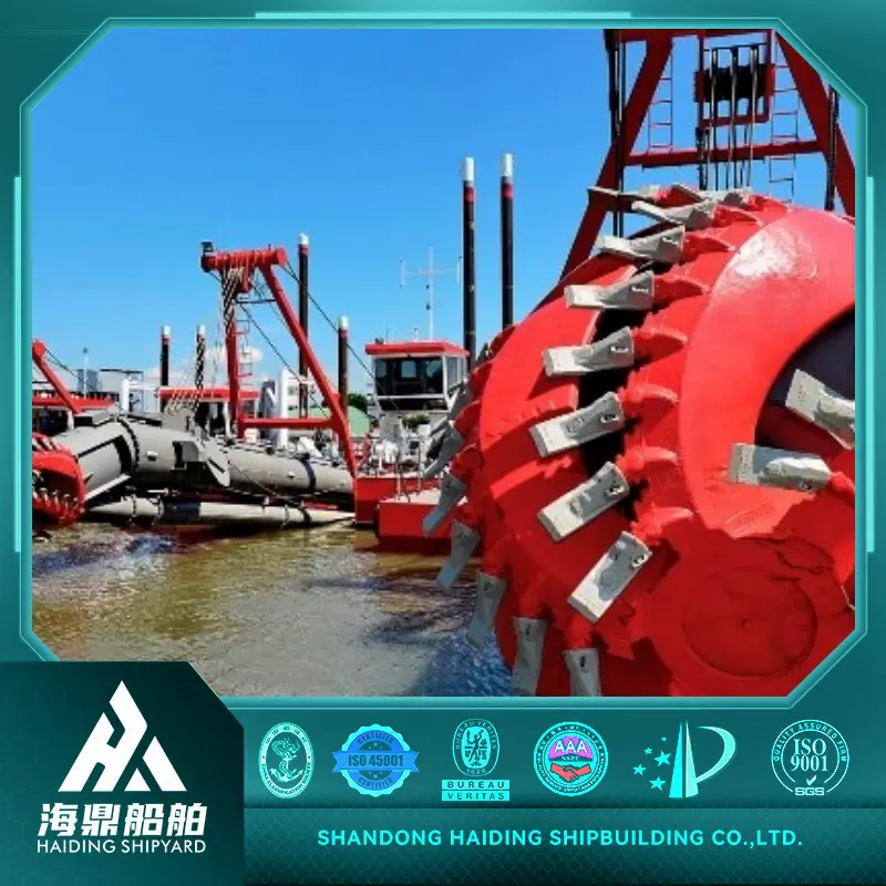 电动绞吸式挖泥船工业大型吸泥船河道清淤疏浚设备 绞吸船