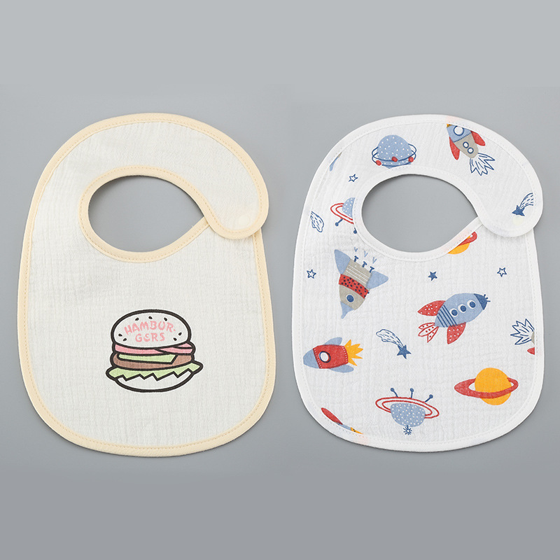 Cute Pastoral Animal Cartoon Polyester Burp Cloths Baby Accessories display picture 14