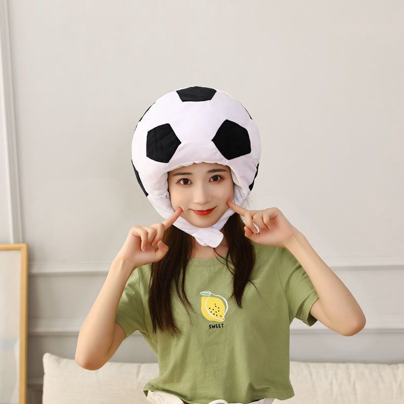 Wholesale Football Headgear Hats, Plush Headgear, Photo Props, Cartoon Headgear Can Be Customized Wholesale Football Headgear Hats, Plush Headgear, Photo Props, Cartoon Headgear Can Be Customized